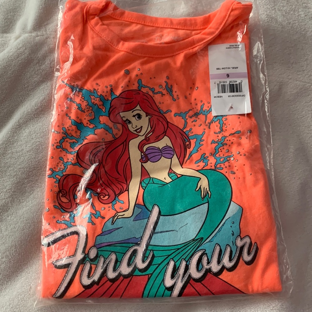 NWT Disney Princess Ariel T-shirt